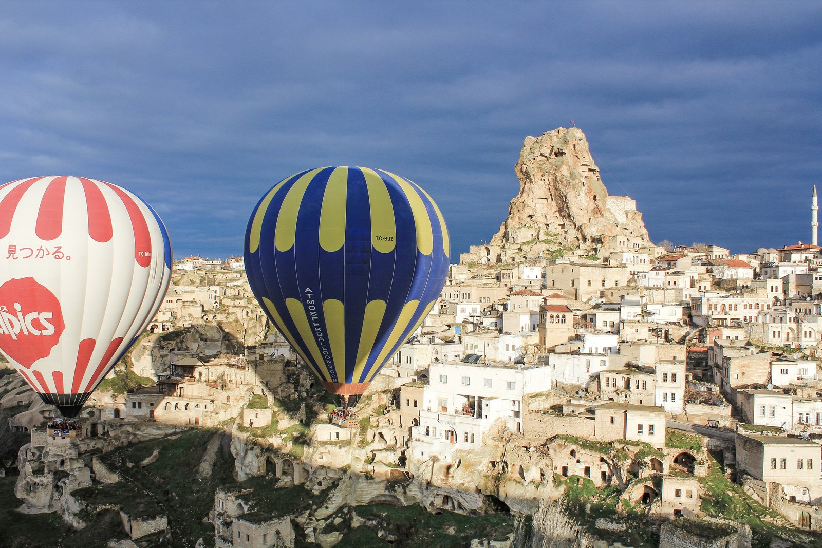 Cappadocia hot air balloons at sunrise, Turkey