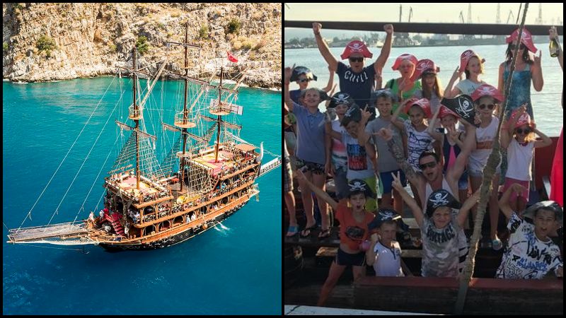 Alanya Pirate Boat Trip