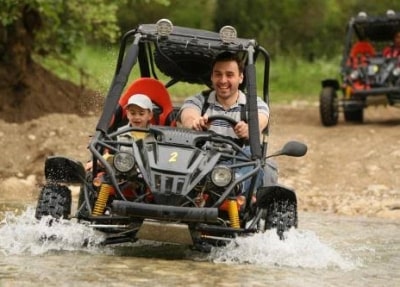 Belek Monster Jeep Safari, Rafting & Zipline