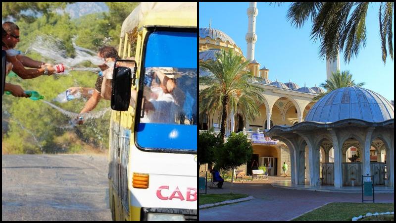 Cabrio Bus Safari from Side