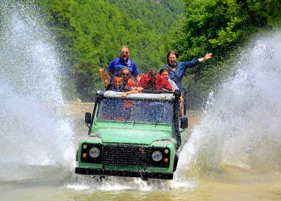 Alanya Canyoning, Rafting & Zipline Tour
