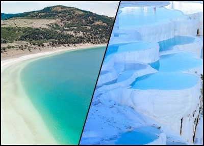 Salda Lake & Pamukkale Tour from Kemer